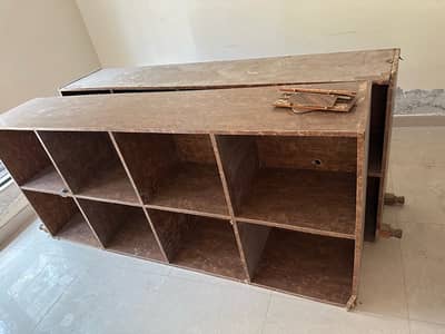 Wooden Wardrobe/Racks