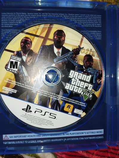 GTA 5 PS5 CD