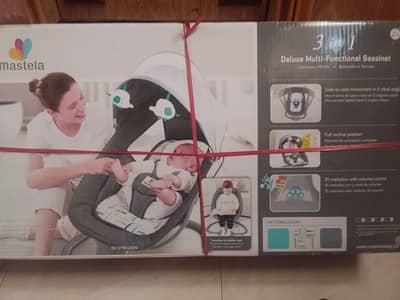 Mastela 3 in 1 Deluxe Multi-Functional Bassinet