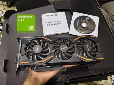 Gigabyte GTX 1080 8GB GDDR5x Tri Fan Full Box High End Gaming