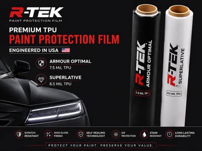R-TEK Paint Protection Film (PPF) | TPU Quality | Engineered in USA