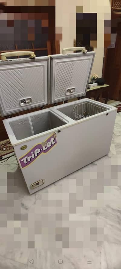 waves 2 door freezer