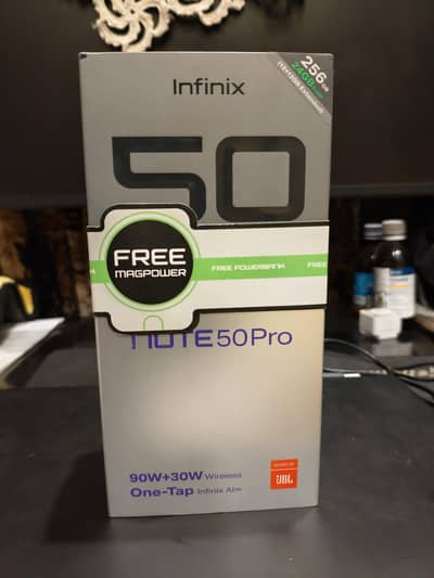 Infinix Note 50 Pro Complete Box