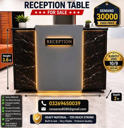 Reception Table