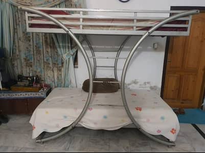 iron bunk bed