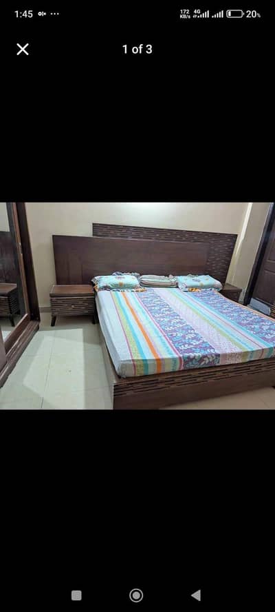 bed set dressing wardrobe