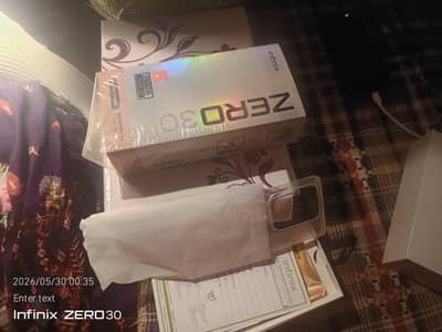Infinix Zero 30 condition 10/10 Rose Gold In Colour 100 % fresh