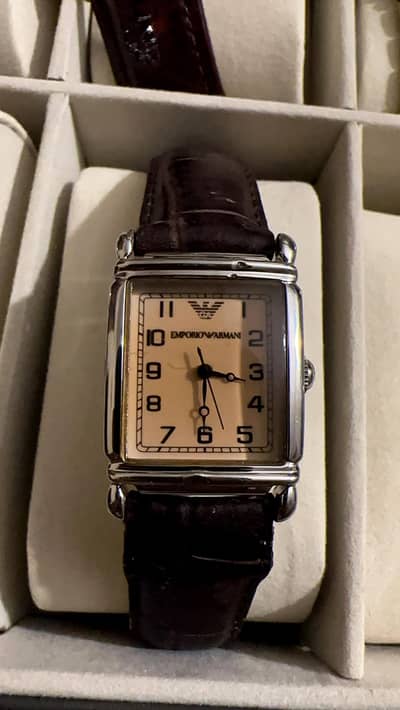 Emporio Armani Tank Watch
