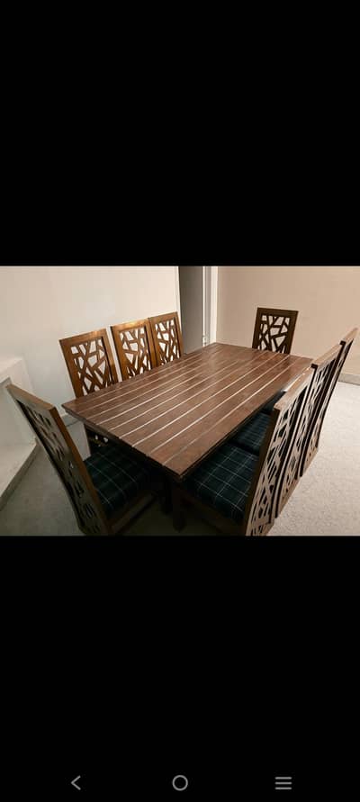 8 seater dinner table