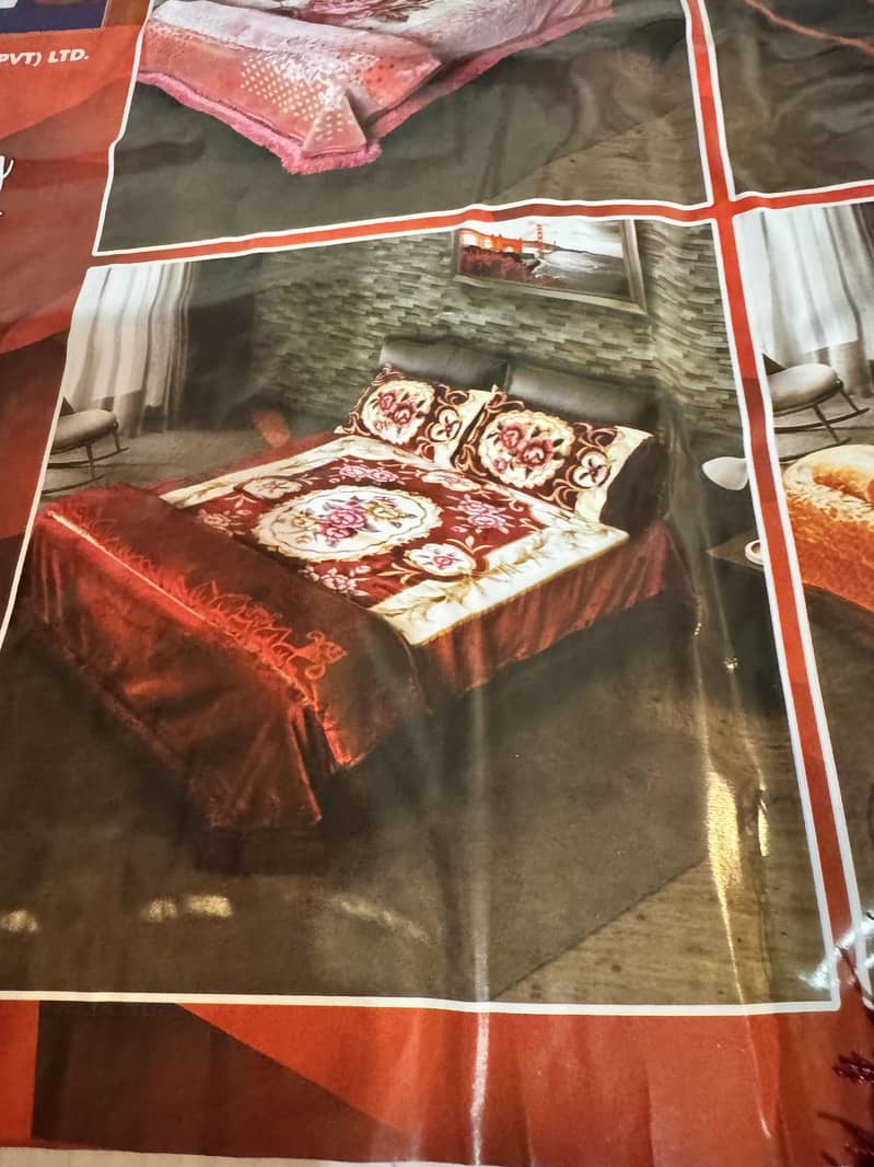 Elite cloudy 4 pc cloudy bedding embossed 1