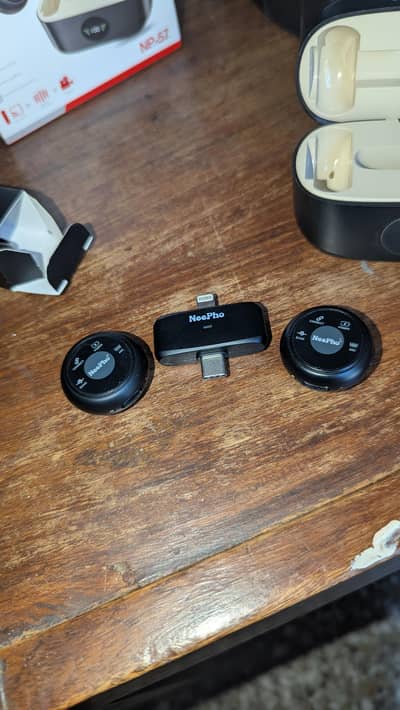 neepho np57 wireless dual microphone