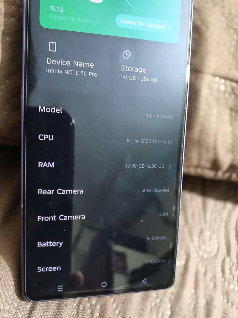 Infinix note 50 pro 3