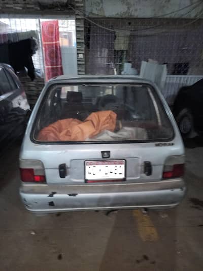Suzuki Mehran VXR 1989 Ac number