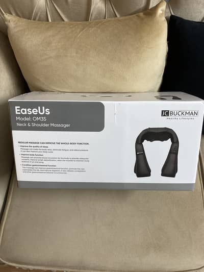 JC Buckman Neck & Shoulder Massager with Heat – New Box Pack