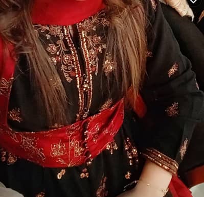 Formal Wear Black and Maroon