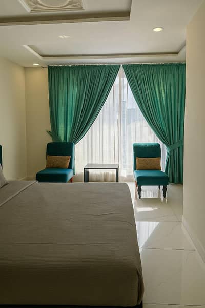 2 Bed Brand New Fully Furnished Apartment For Rent in Bahria town Lahore