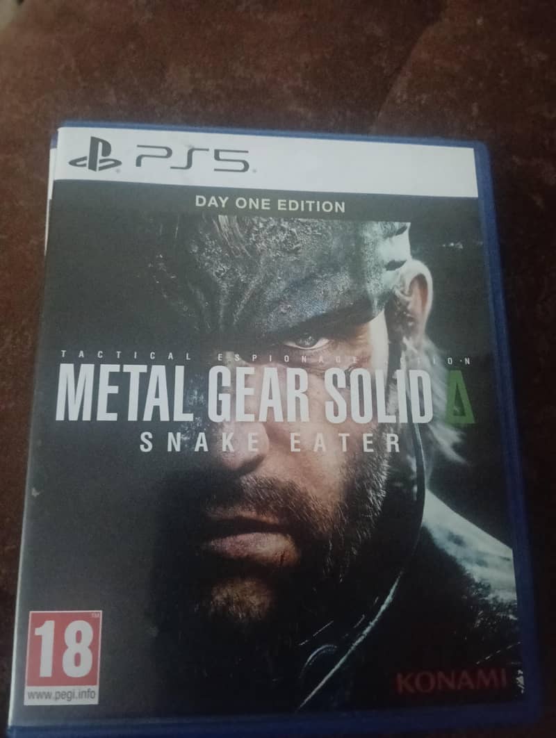 snake eater metal gear solid 0