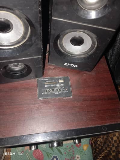 xpod sub wofer with bluetot kit