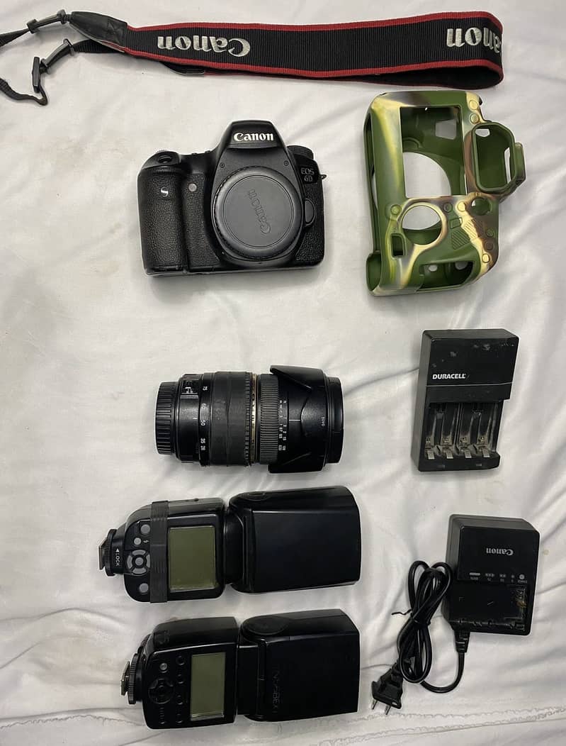 Canon EOS 6D Full Frame DSLR Camera with Box 9