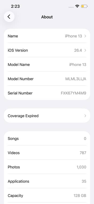Apple iPhone 13