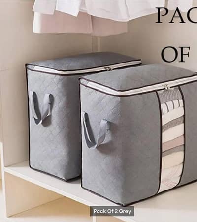 pack of 2 storage bags,storage bag for clothes