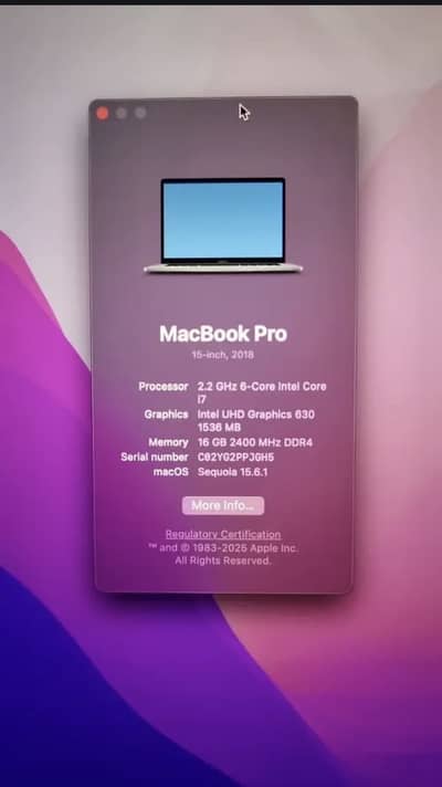 2018 MacBook Pro