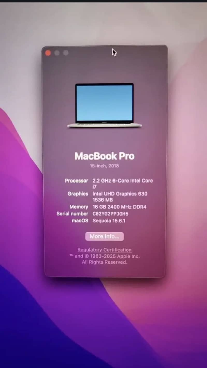 2018 MacBook Pro 0