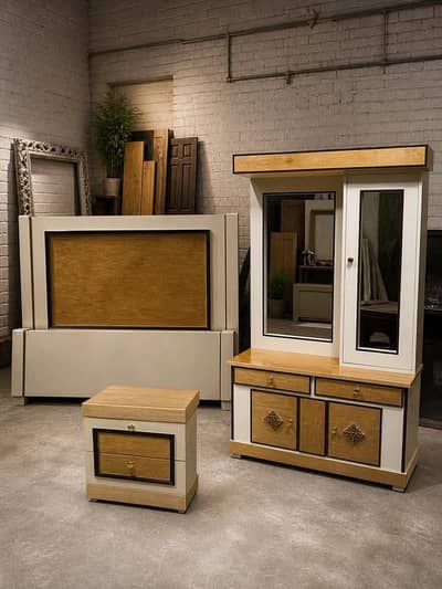 bed dressing side table all bedroom set hai 03418276657 call wp