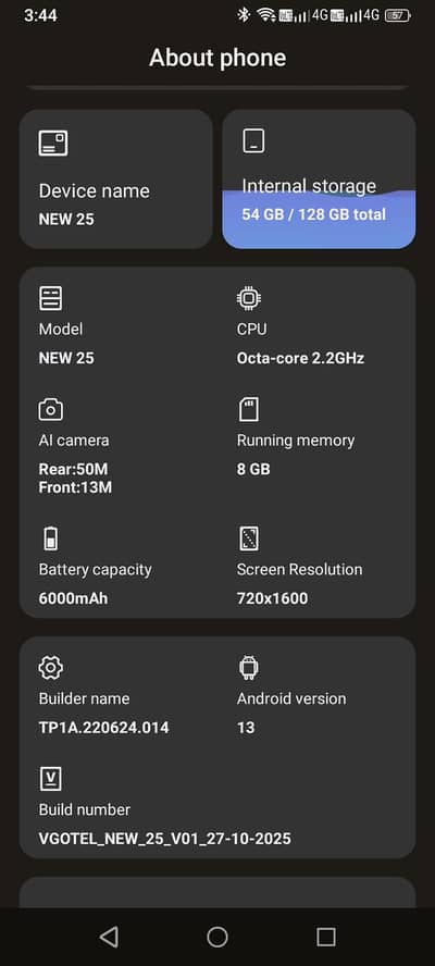ONLY Mobile  8 RAM 128 GB