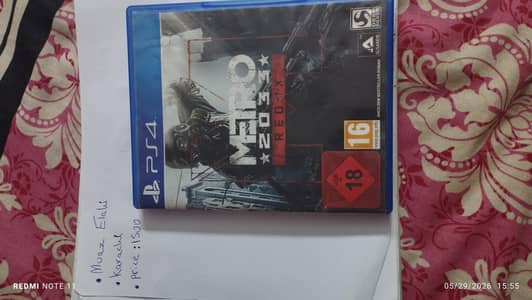 Metro 2033 Redux PS4 games