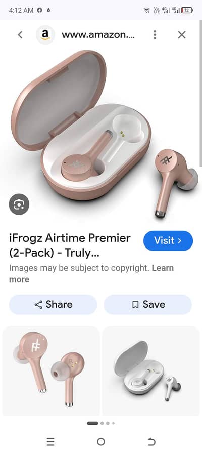 Ifrogz Airtime Air buds