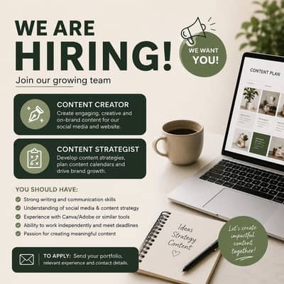 Content Creator and Content Strategist