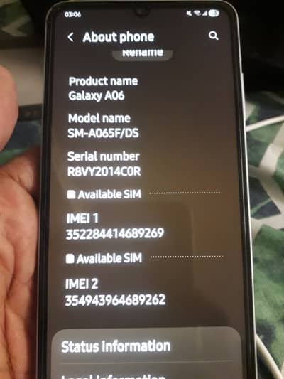 Samsung Mobile A06