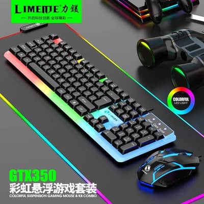 RGB GAMING MOUSE Multicolor Portable ABS Plastic 50ml