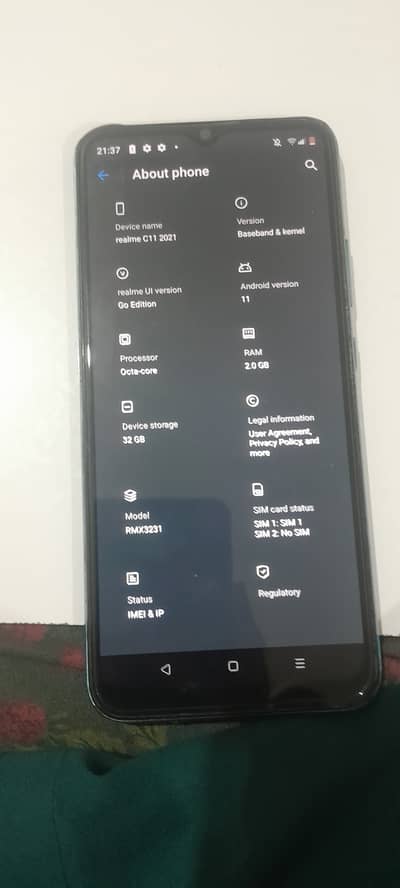 Realme C11 2021 urgent sale