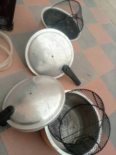 commerical fraise  cookers set