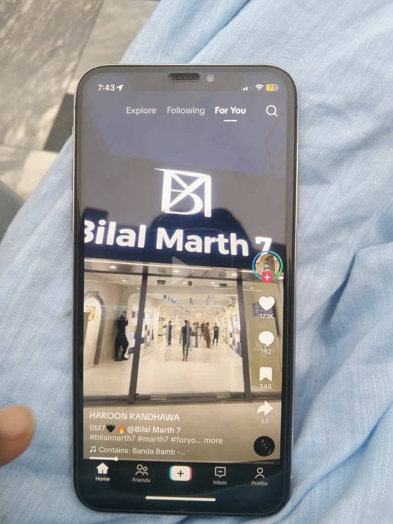 IPhone X  pta approved 2