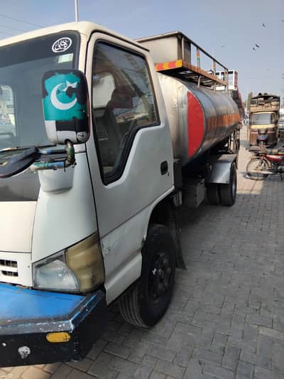 Milk tanker isuzu nkr