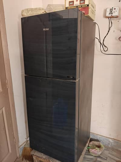 Haier Glass Door Refrigerator New Condition 03045561690