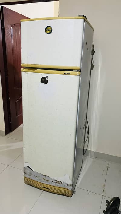 Original PEL Refrigerator Fridge with Freezer 2 Door working condition