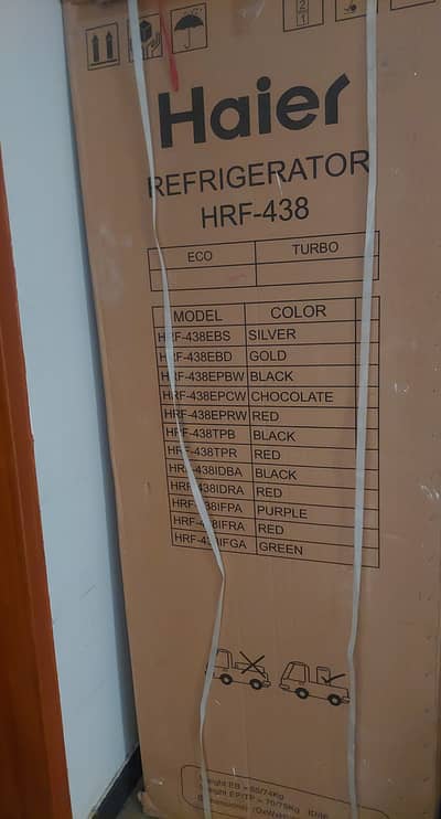 Haier HRF 438 Brand New refrigerator