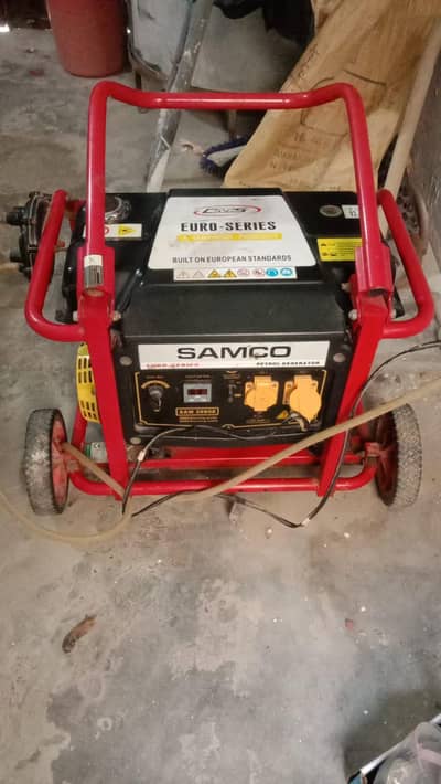 samco generator petrol and gas and kick star