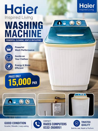 Washing mashine used
