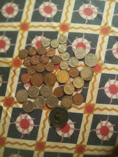 mix old coins