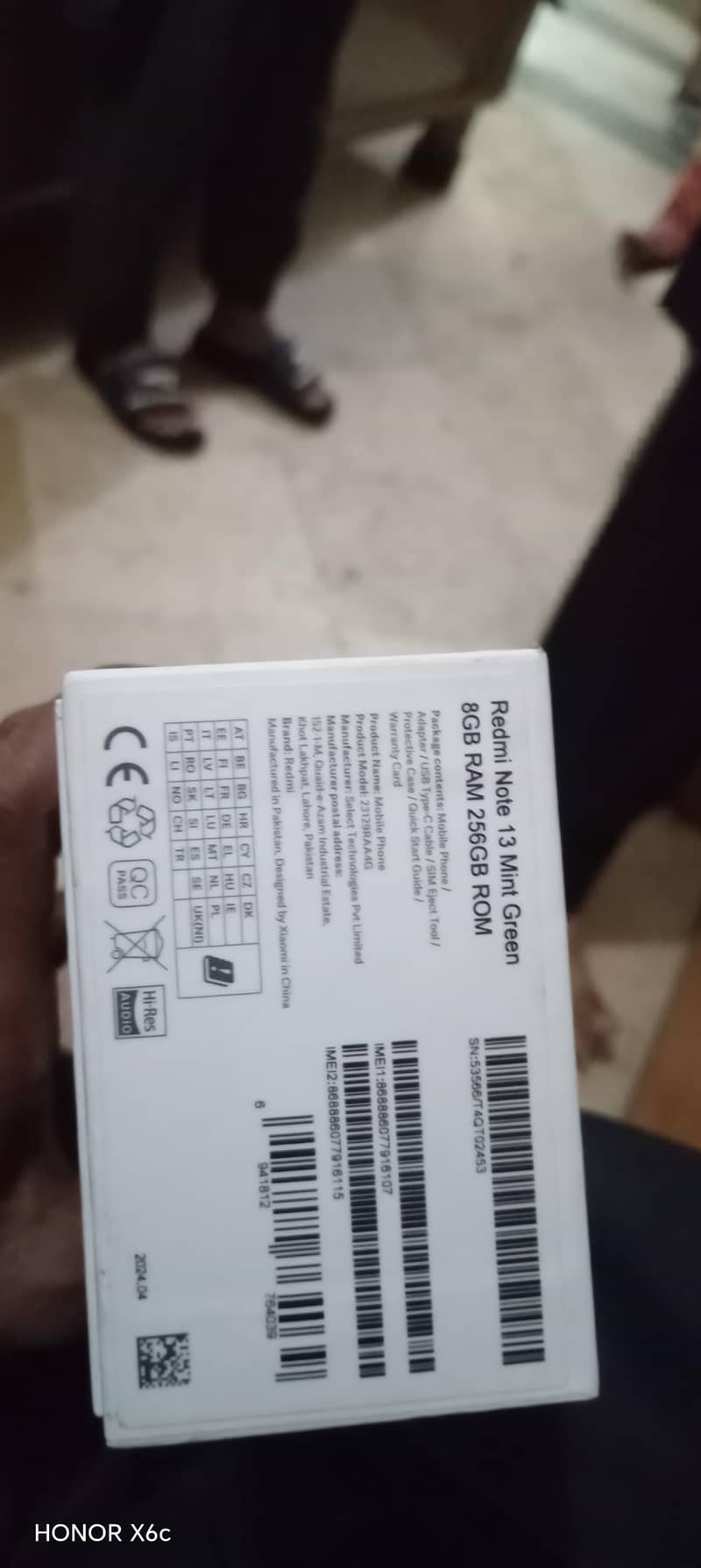 Realme note 13 5