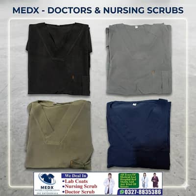 doctor and nursing scrub