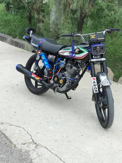 Honda CG 125 2016 Model Modified