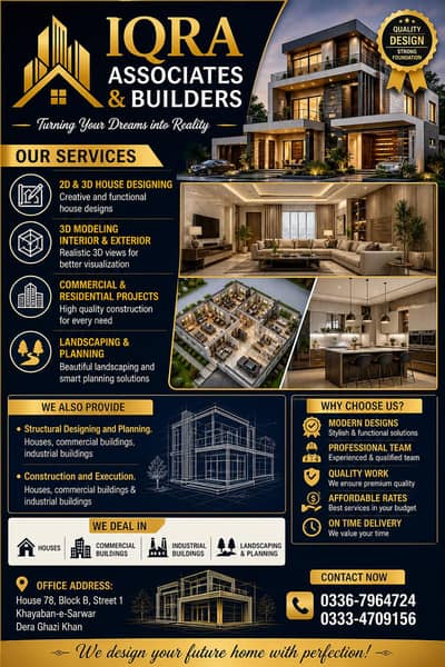 IQRA Associates & Builders – Turning Your Dreams into Reality