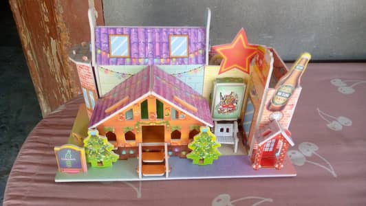 3D Foam Card House Puzzle Toy – Educational DIY Building Set for Kids
