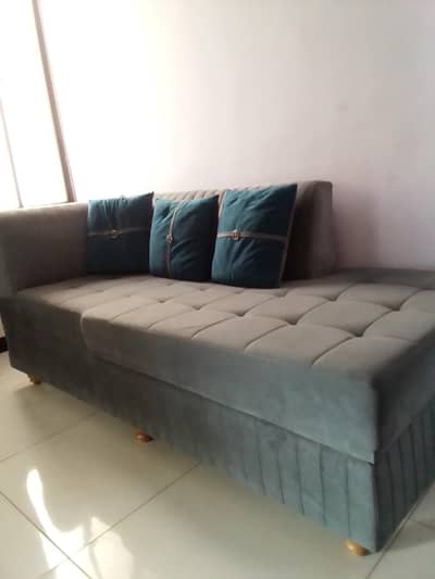l shaped 5 seater slightly used